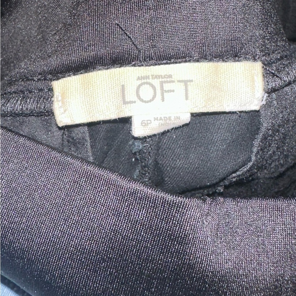 Ann Taylor Black High Waist maternity Shorts - Picture 3 of 5